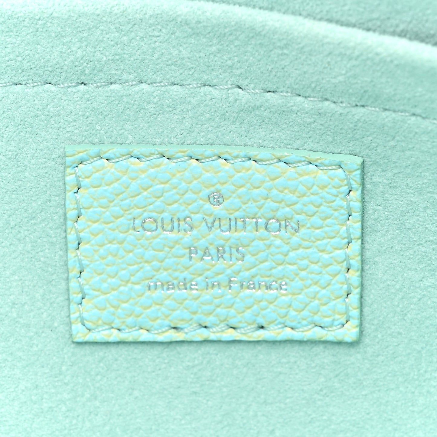 Empreinte Monogram Summer Stardust Multi Pochette Accessories Water Green