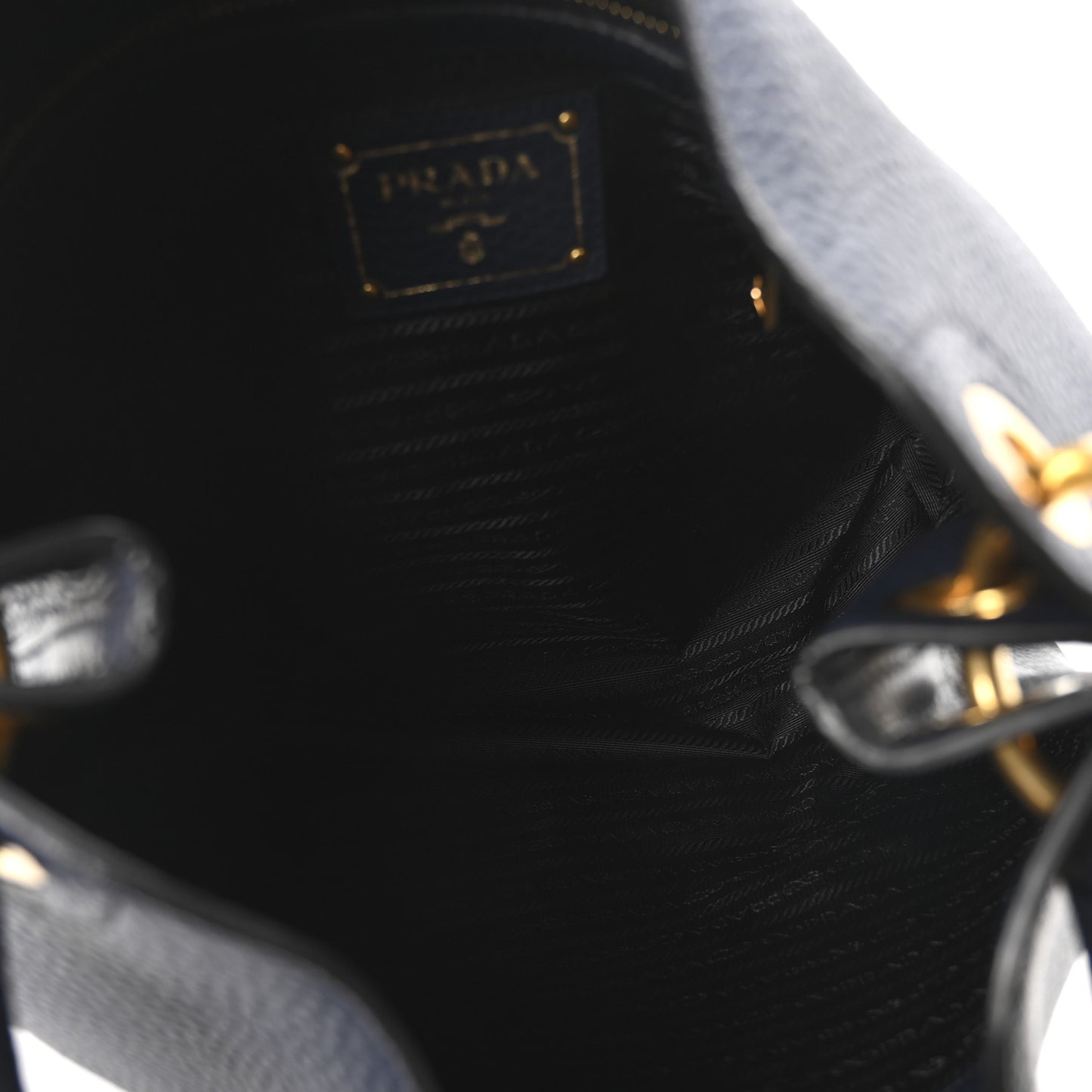 Vitello Daino Embossed Logo Hobo Baltico