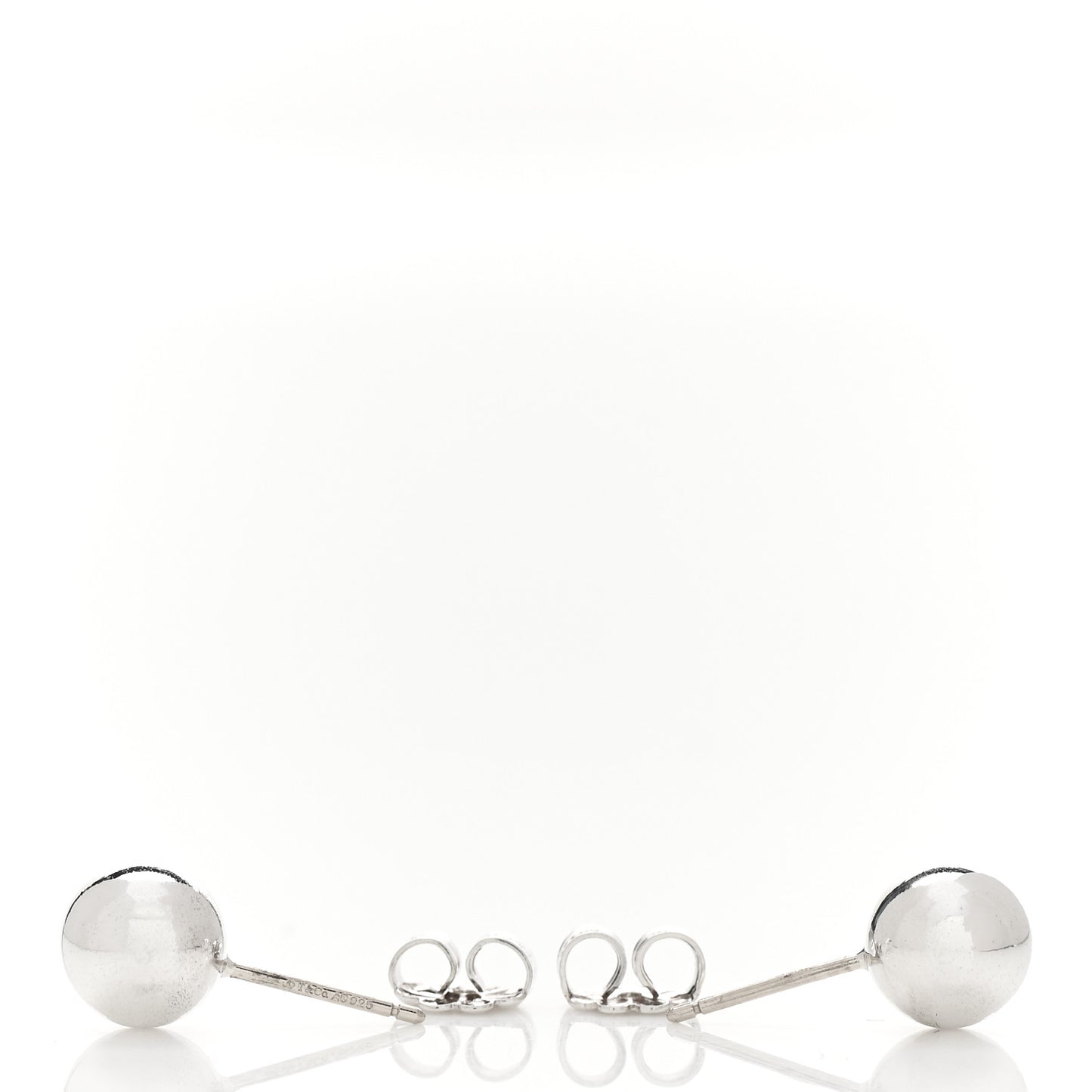 Sterling Silver 8mm HardWear Ball Earrings
