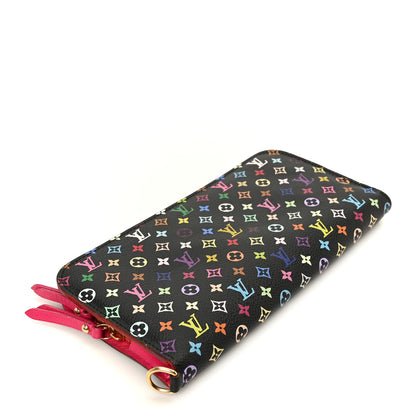 Louis Vuitton Monogram Multicolor Insolite Wallet Black Grenade 4 of 10