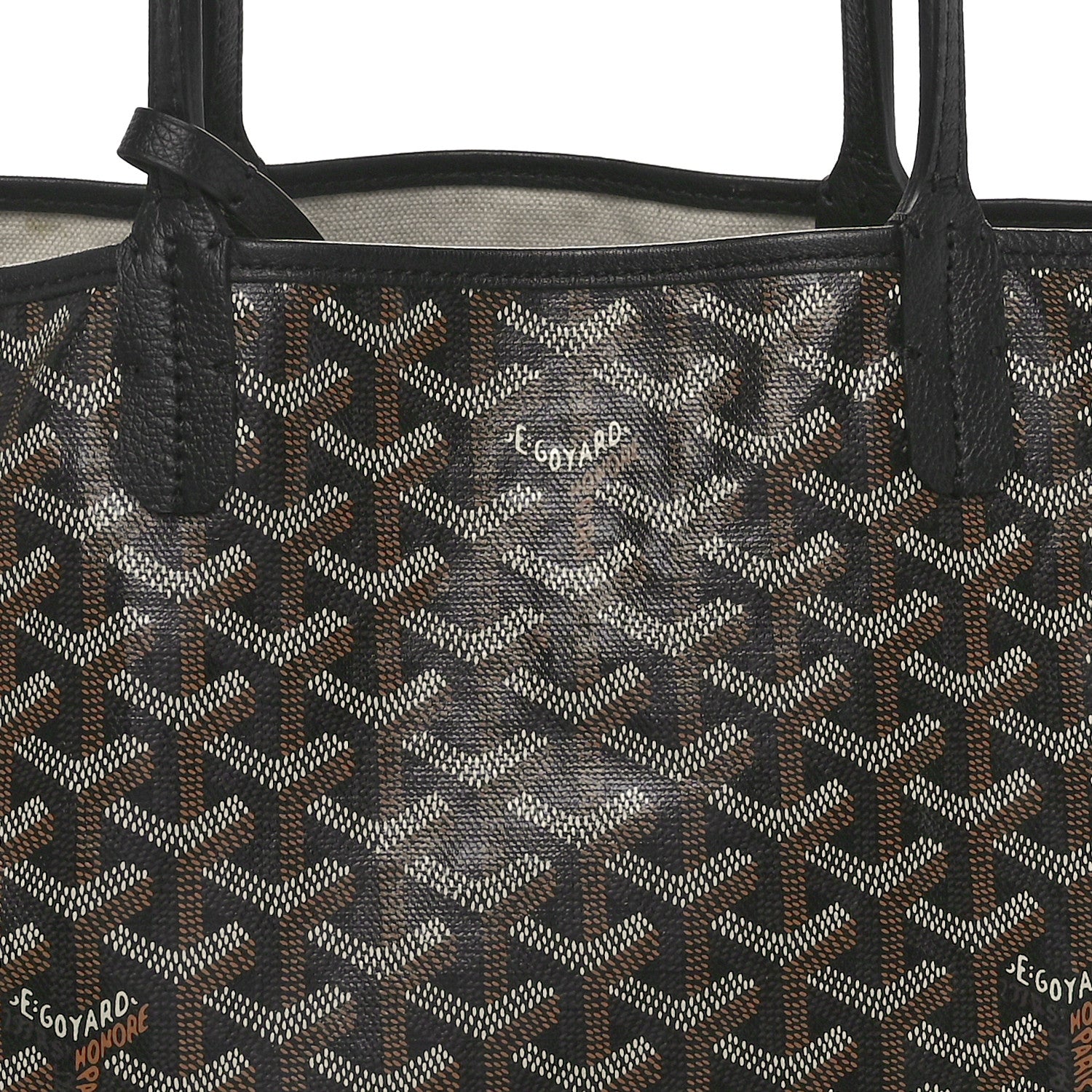 Goyard Goyardine Saint Louis PM Black 7 of 10