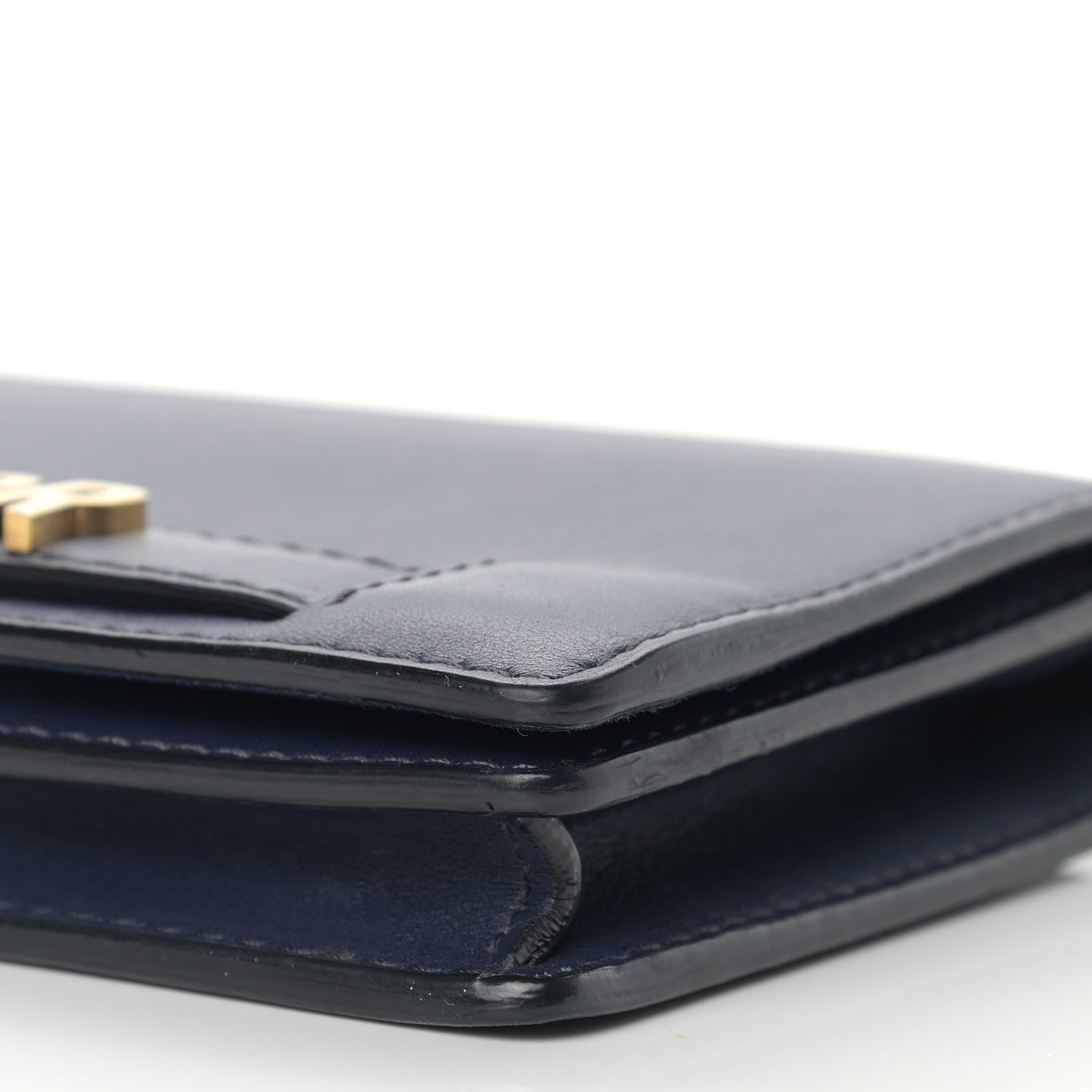 Christian Dior Calfskin J'Adior Wallet on Chain Pouch Navy Blue 10 of 13