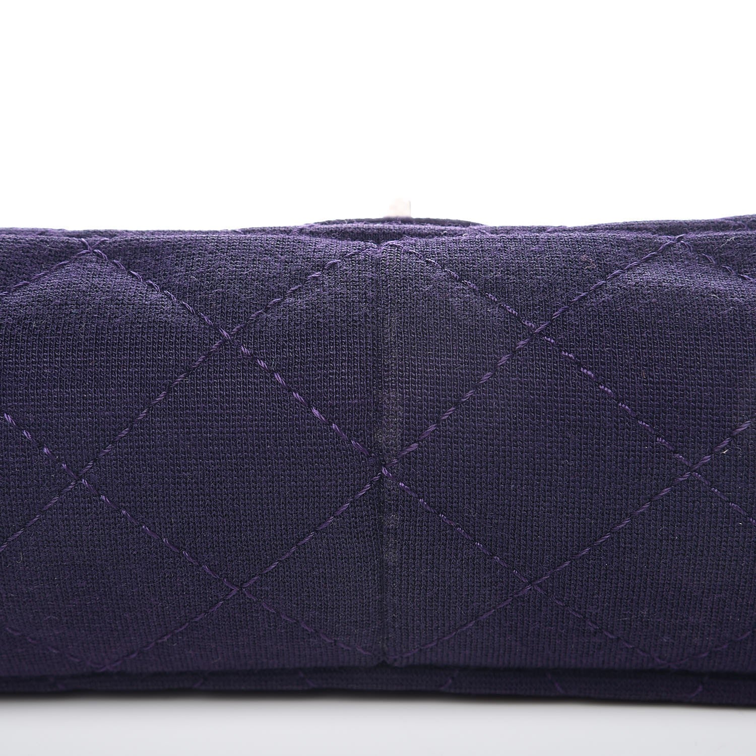 Chanel Jersey Quilted 2.55 Reissue 227 Flap Dark Purple 8 of 8