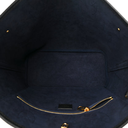 Louis Vuitton Empreinte Monogram Giant Neverfull MM Black 6 of 11