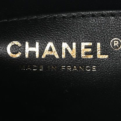 Chanel Lambskin Quilted CC Bowling Bag Black 6 of 14