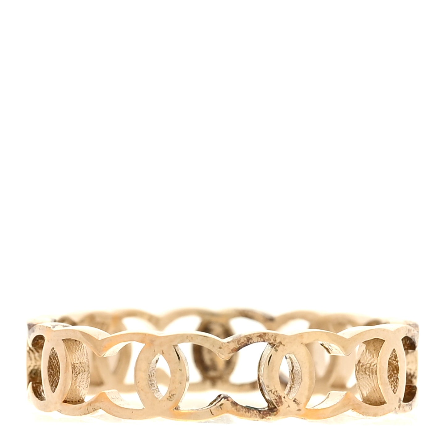 Metal CC Ring 50 5.5 Gold