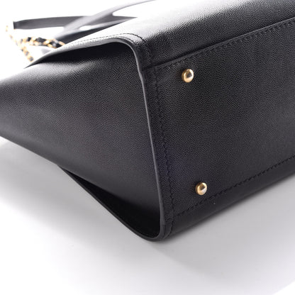 Chanel Caviar Small Studded Deauville Tote Black 6 of 11