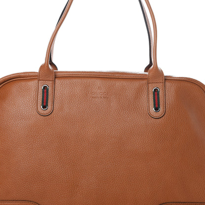 Gucci Grained Calfskin Large Princy Duffle Bag Light Brown 8 of 14