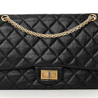 Chanel Aged Calfskin Quilted 2.55 Reissue 227 Flap Black 7 of 15