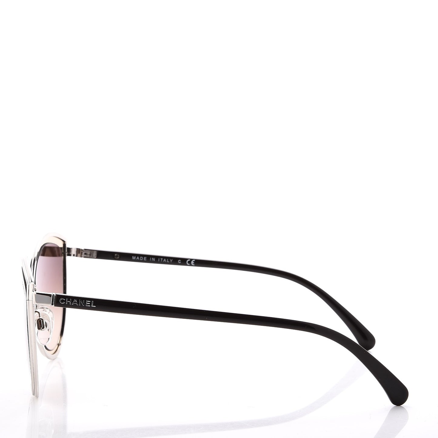Metal Cat Eye Sunglasses 4222 Gold