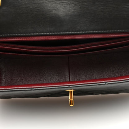 Chanel Lambskin Quilted Medium Single Flap Black 5 of 11