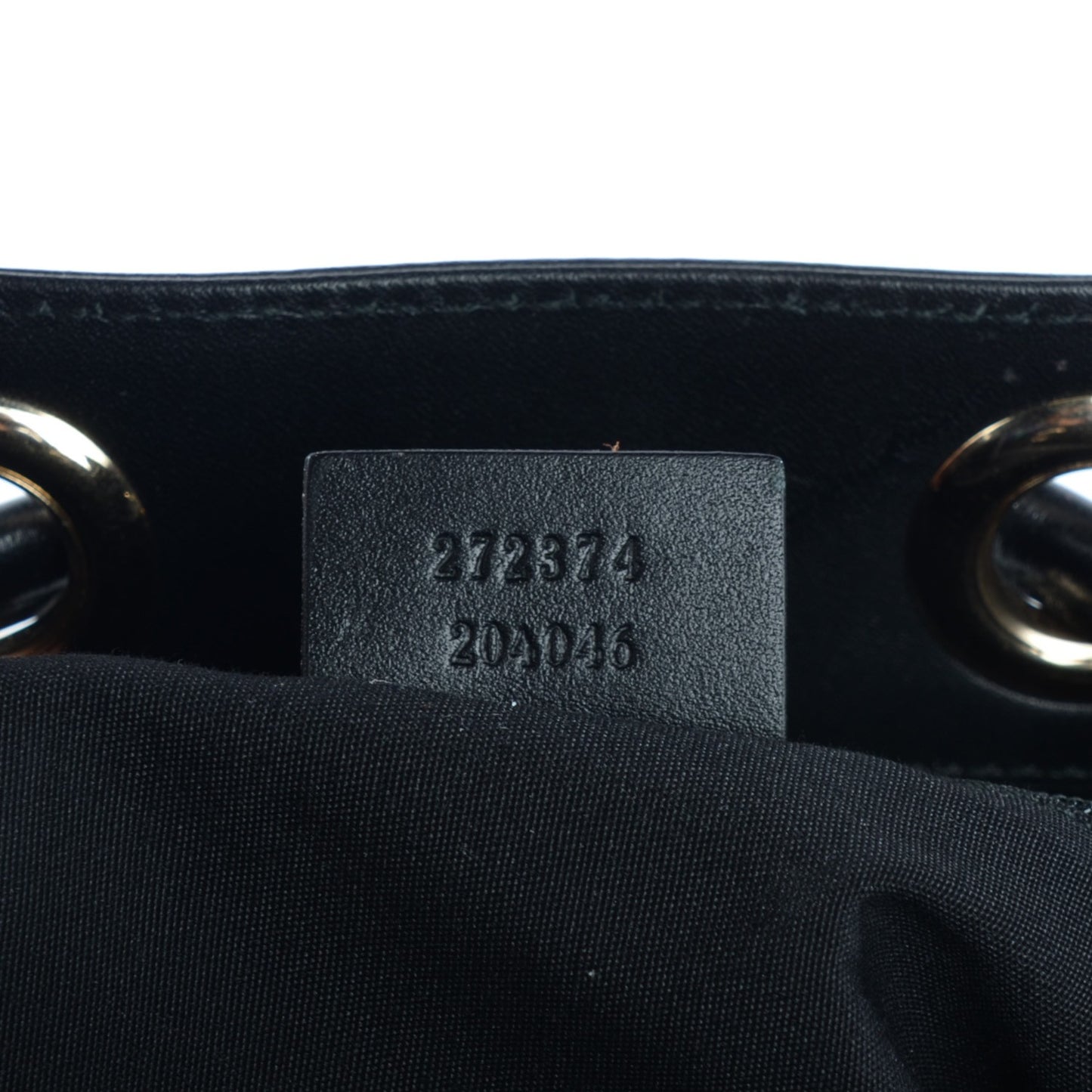 Monogram Drawstring Shoulder Bag Green