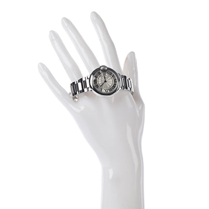 Cartier Stainless Steel 33mm Ballon Bleu De Quartz Watch 2 of 7