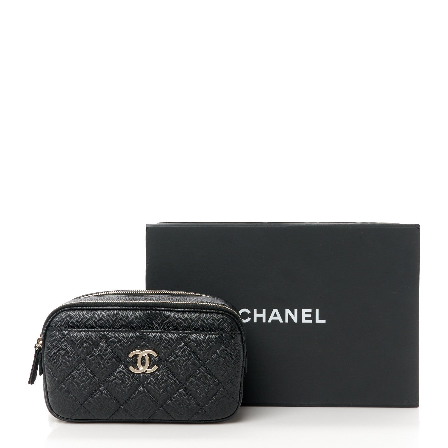 Chanel Caviar Quilted Waist Bag With Pouch Black 13 of 13