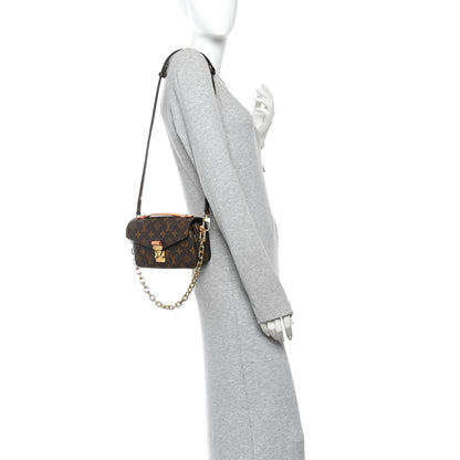 Louis Vuitton Monogram Pochette Metis East West 2 of 10