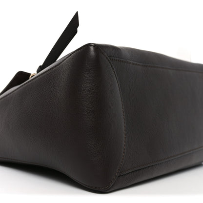 Chloe Calfskin Small Faye Day Shoulder Bag Dark Brown 9 of 10