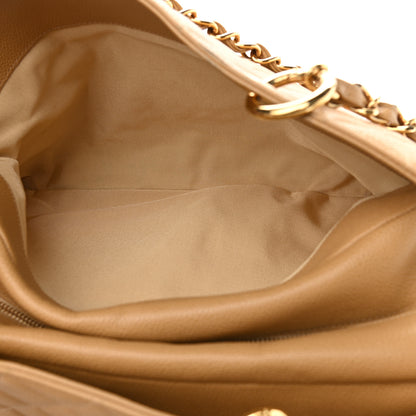 Chanel Caviar Quilted Grand Timeless Tote GTT Beige 6 of 14