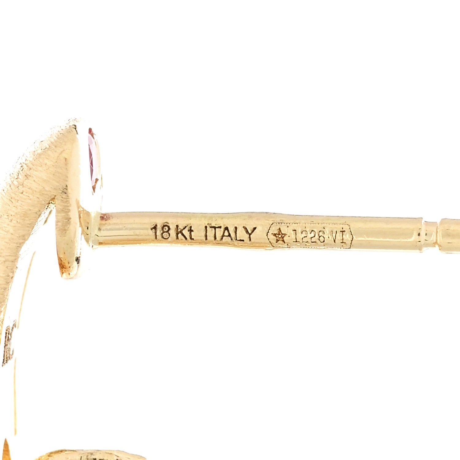 Roberto Coin 18K Yellow Gold Duchessa Diamond Doorknocker Drop Earrings 5 of 5