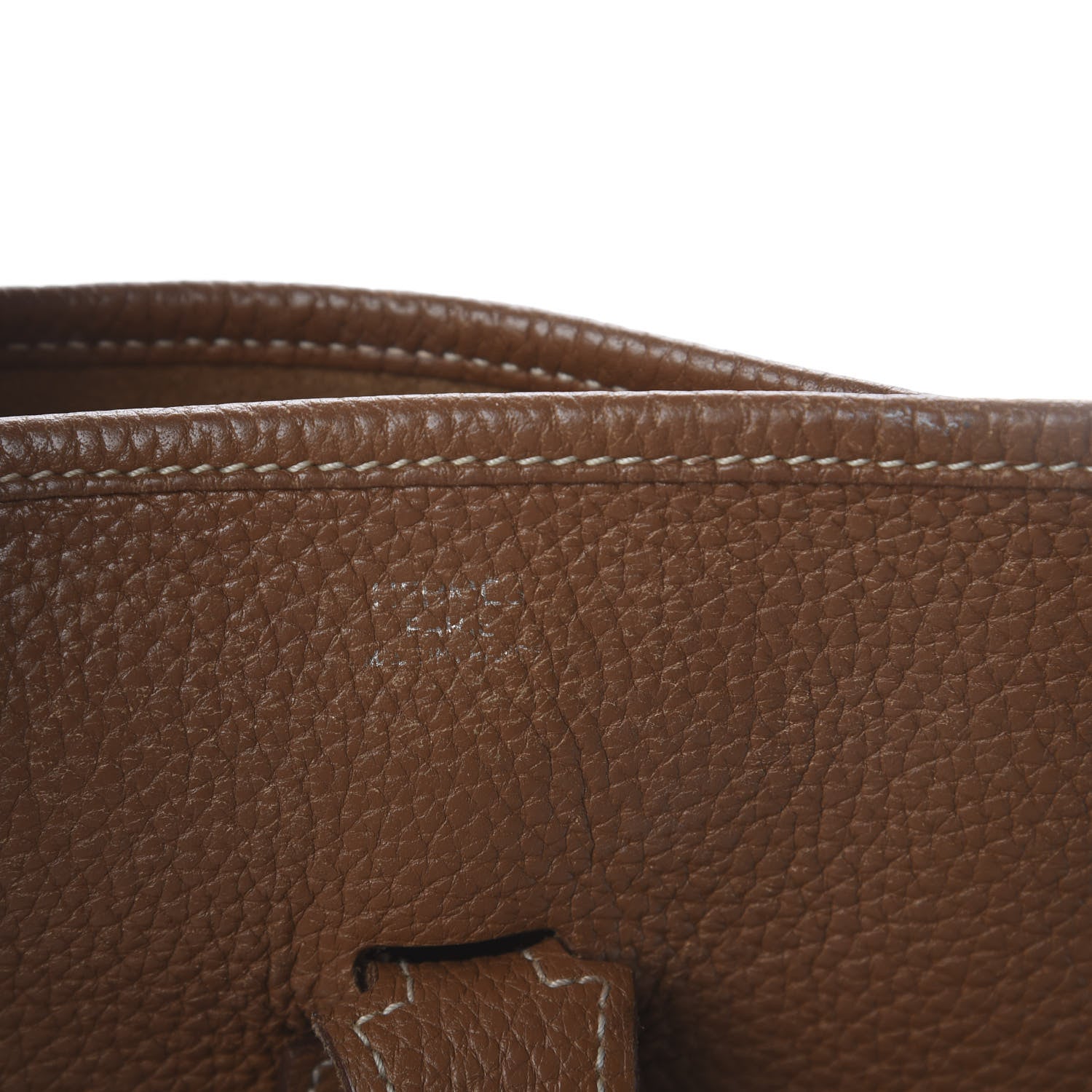 Hermes Taurillon Clemence Evelyne III GM Gold 7 of 9