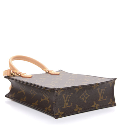 Louis Vuitton Monogram Petit Sac Plat 3 of 8