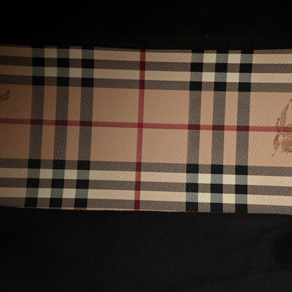 Burberry Haymarket Check Medium Regent Tote Chocolate 5 of 11