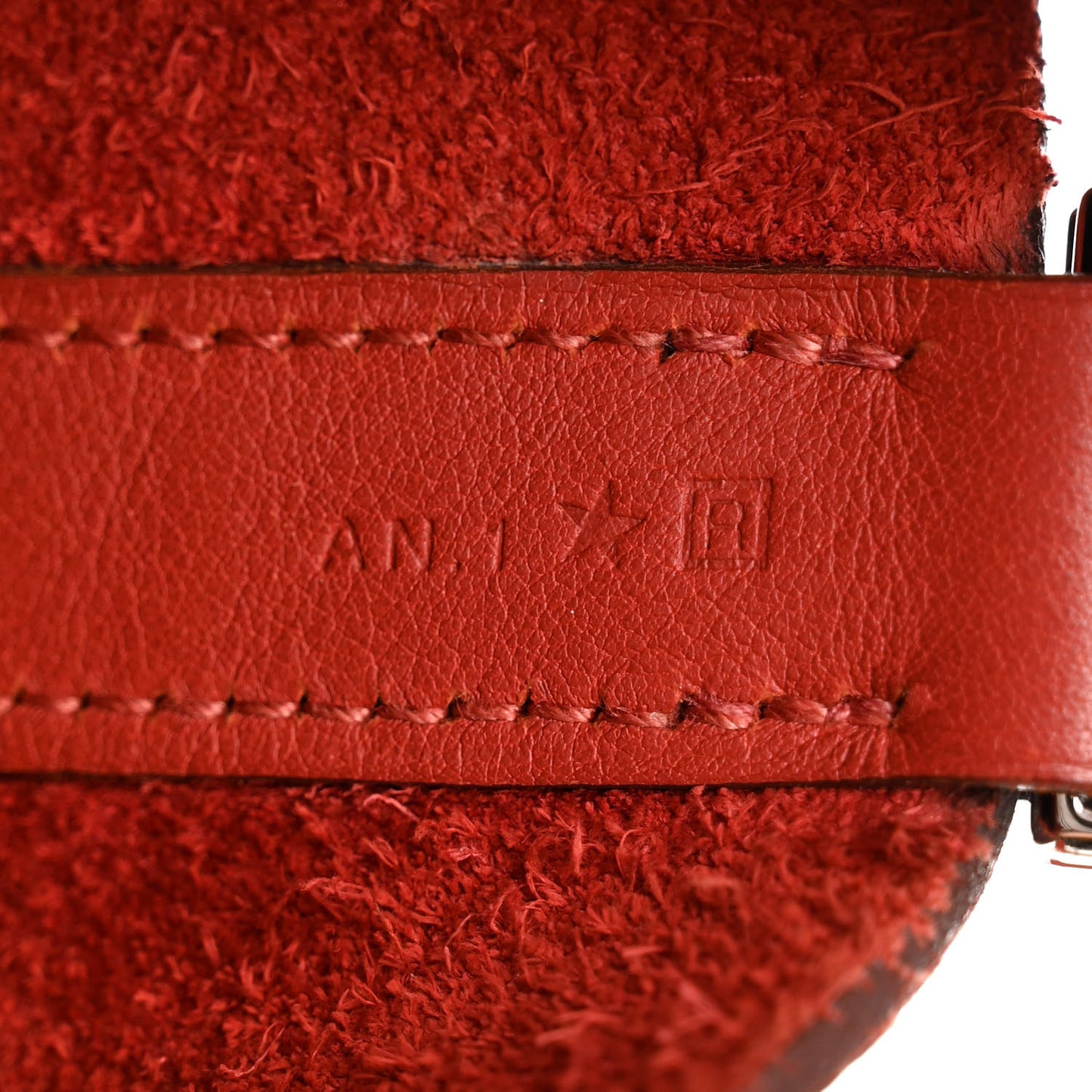 Taurillon Clemence Swift Picotin Lock 26 GM Rouge H Brique