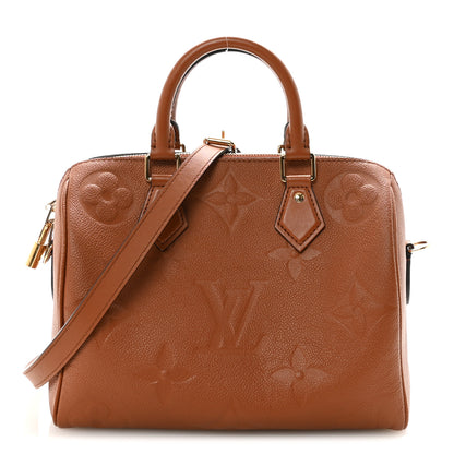 Louis Vuitton Empreinte Monogram Giant Speedy Bandouliere 25 Cognac 1 of 9