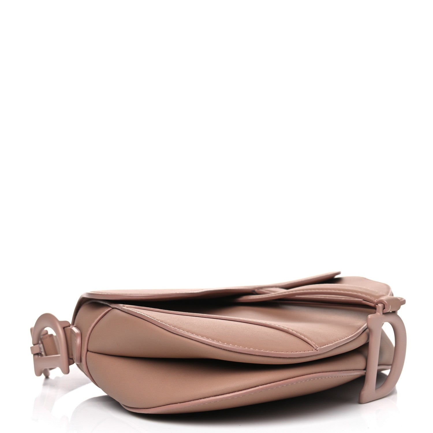 Christian Dior Ultra Matte Calfskin Saddle Bag Blush 3 of 4