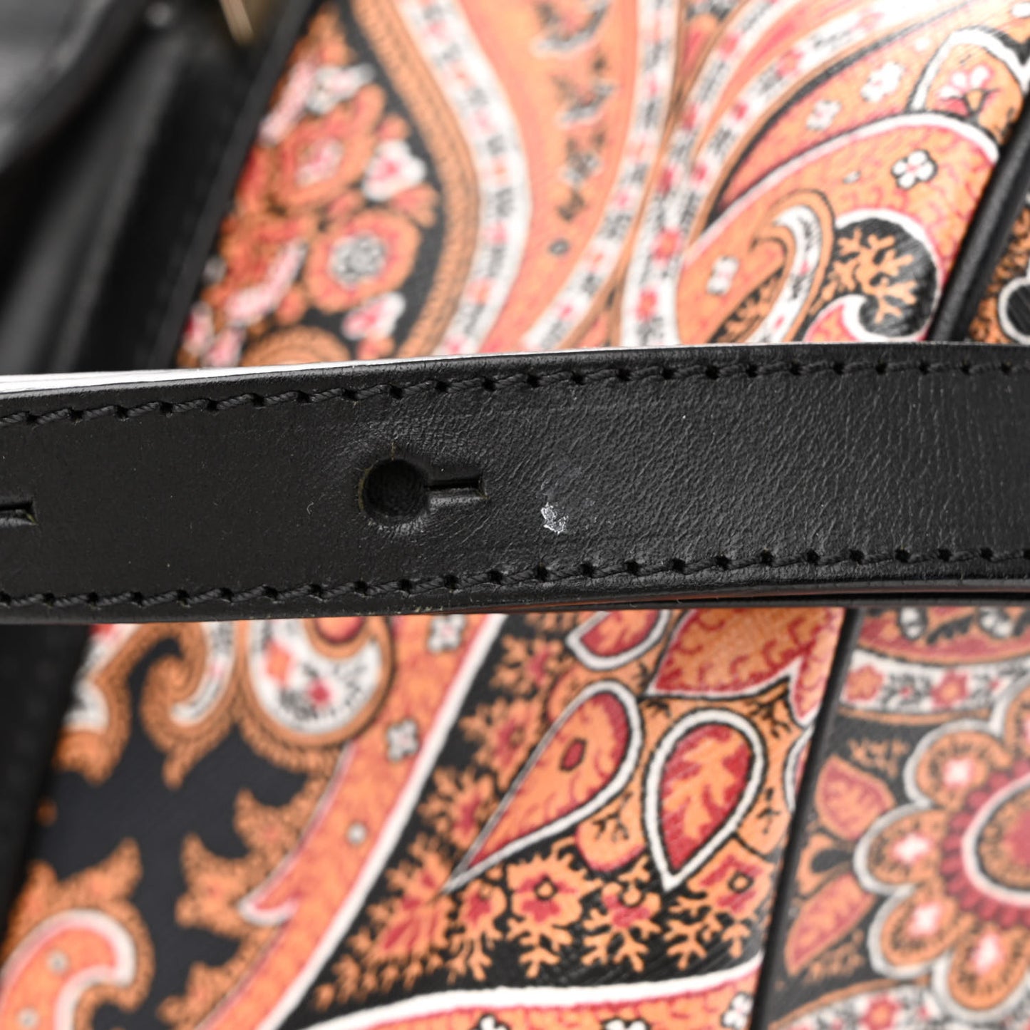 Calfskin Paisley Print Medium Lucrezia Multicolor