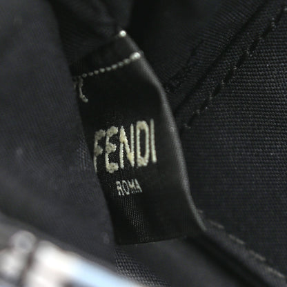 Fendi X JOSHUA VIDES Nylon FF Cloudy Mini Belt Baguette Bag White Celeste Black 6 of 10