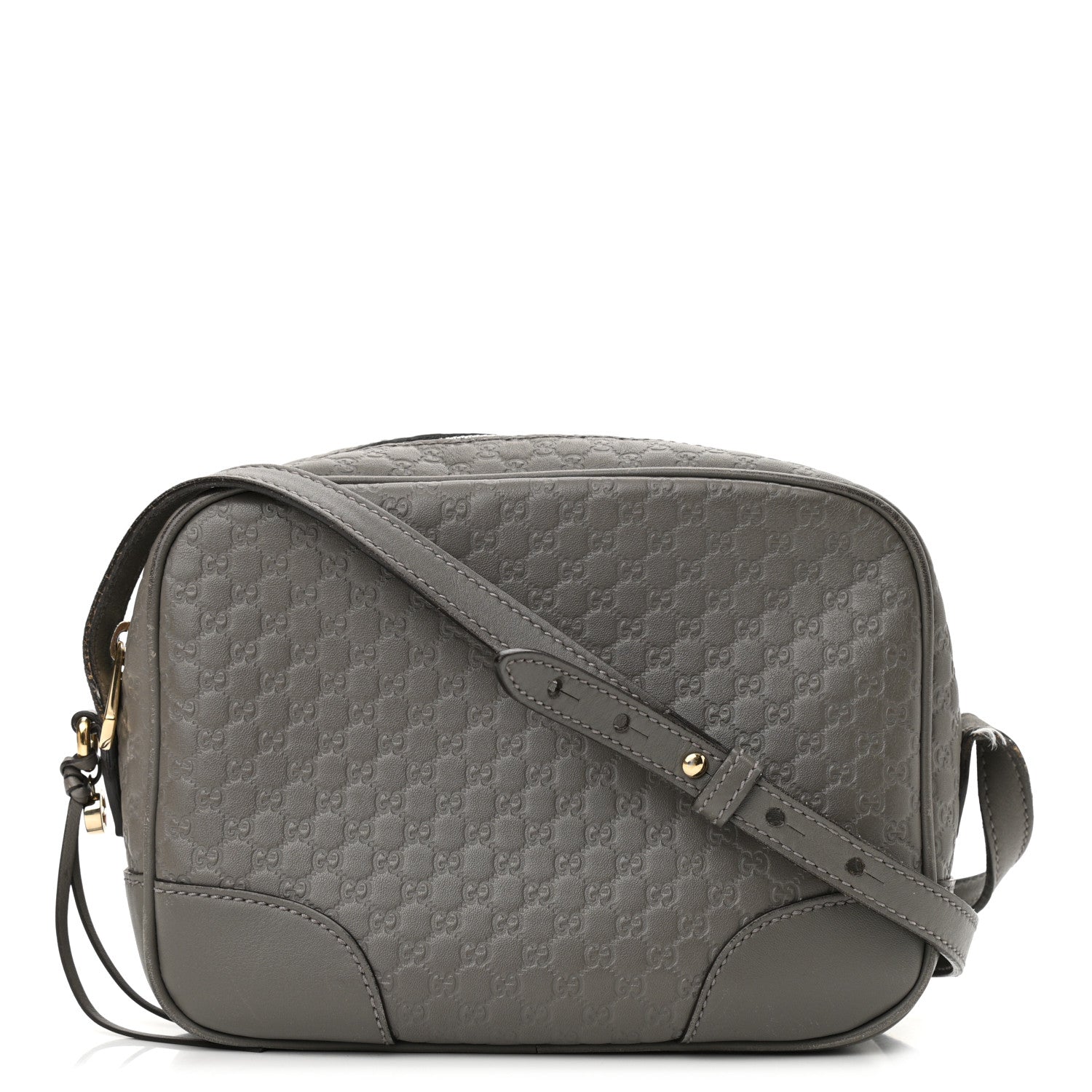 Gucci Microguccissima Mini Bree Messenger Bag Grey 1 of 17