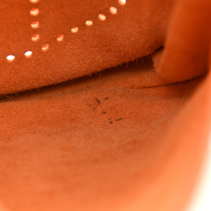 Hermes Taurillon Clemence Evelyne III GM Orange 11 of 18