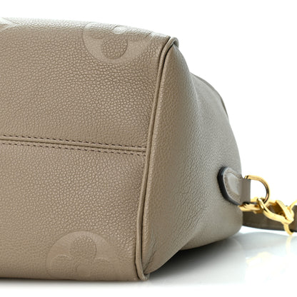 Louis Vuitton Empreinte Monogram Giant Speedy Bandouliere 25 Tourterelle 9 of 11