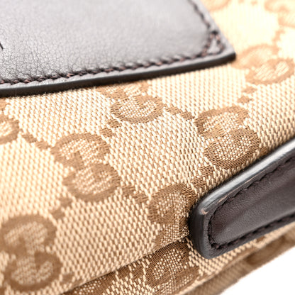 Gucci Monogram Web Small Crossbody Bag Beige Ebony 14 of 15