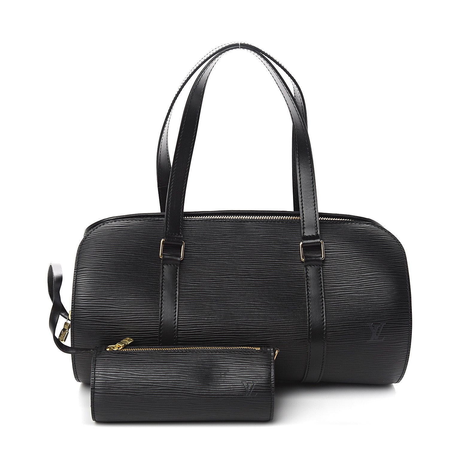 Louis Vuitton Epi Soufflot Black 1 of 8