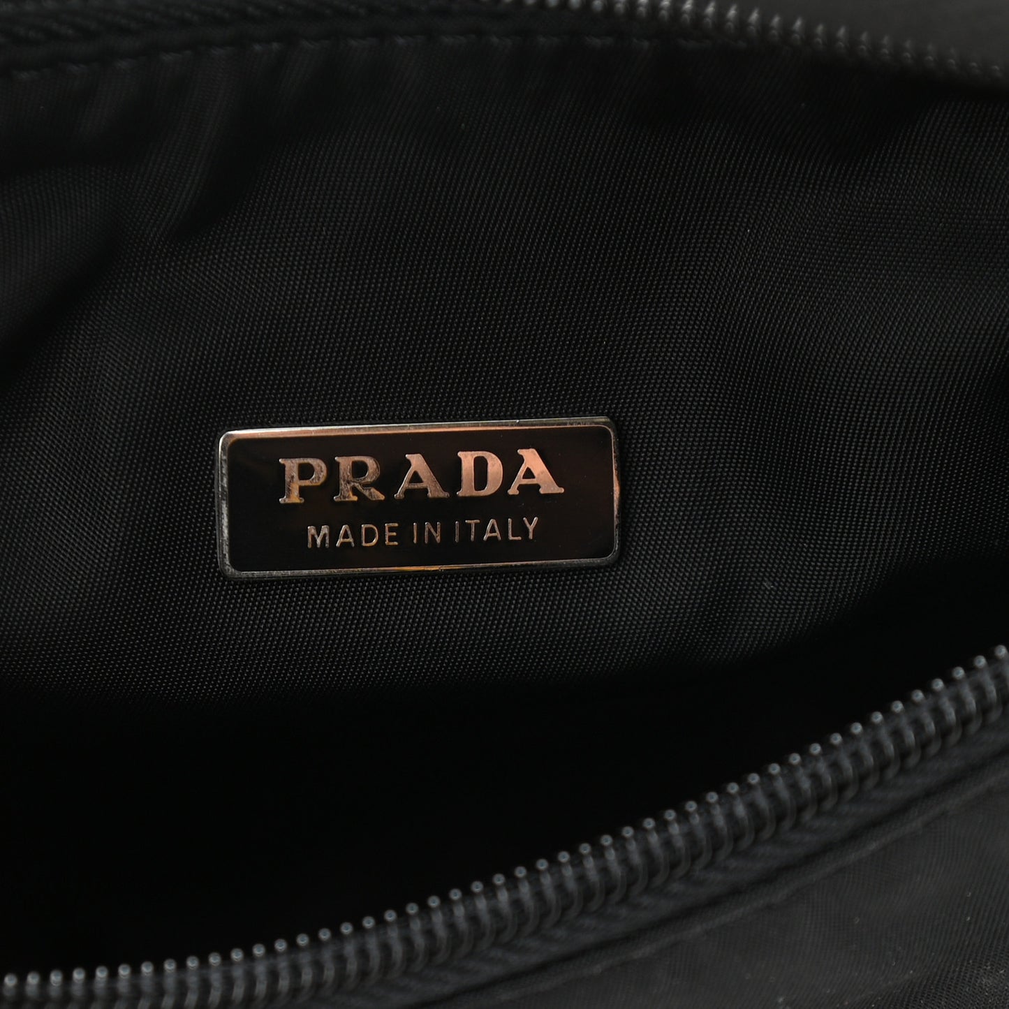 Tessuto Nylon Mini Re-Edition 2000 Bag Black
