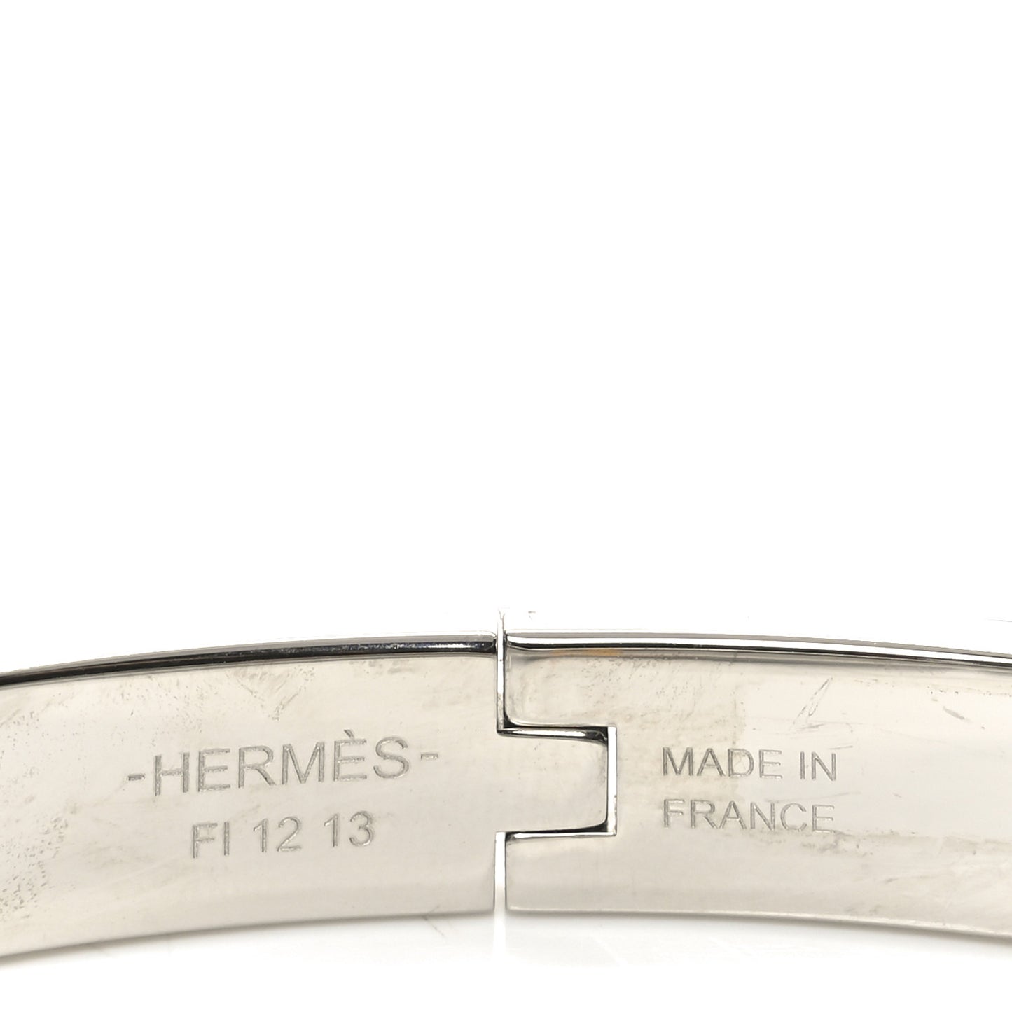 Enamel Mini Clic Chaine d'Ancre Bracelet PM Marron Glace