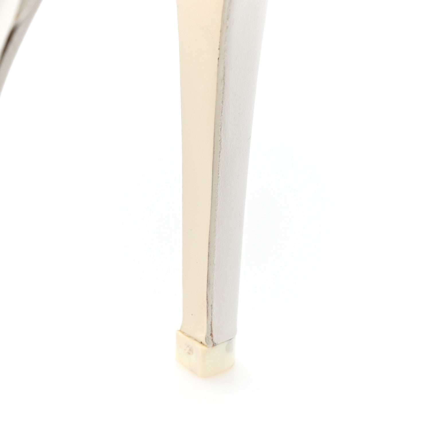 Saint Laurent Calfskin Tribute 105 Platform Sandals 37.5 Porcellana 11 of 11
