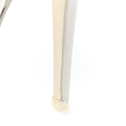 Saint Laurent Calfskin Tribute 105 Platform Sandals 37.5 Porcellana 11 of 11
