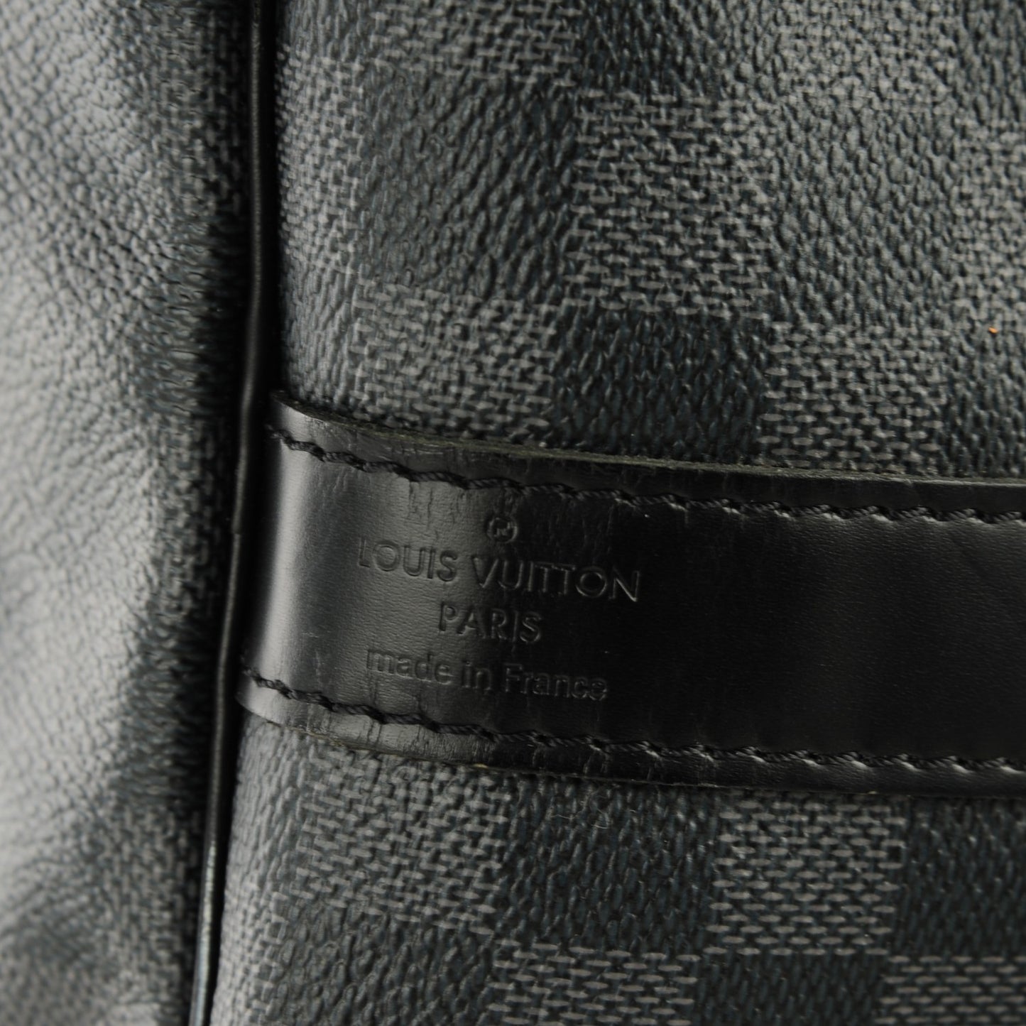 Damier Graphite Keepall Bandouliere 55