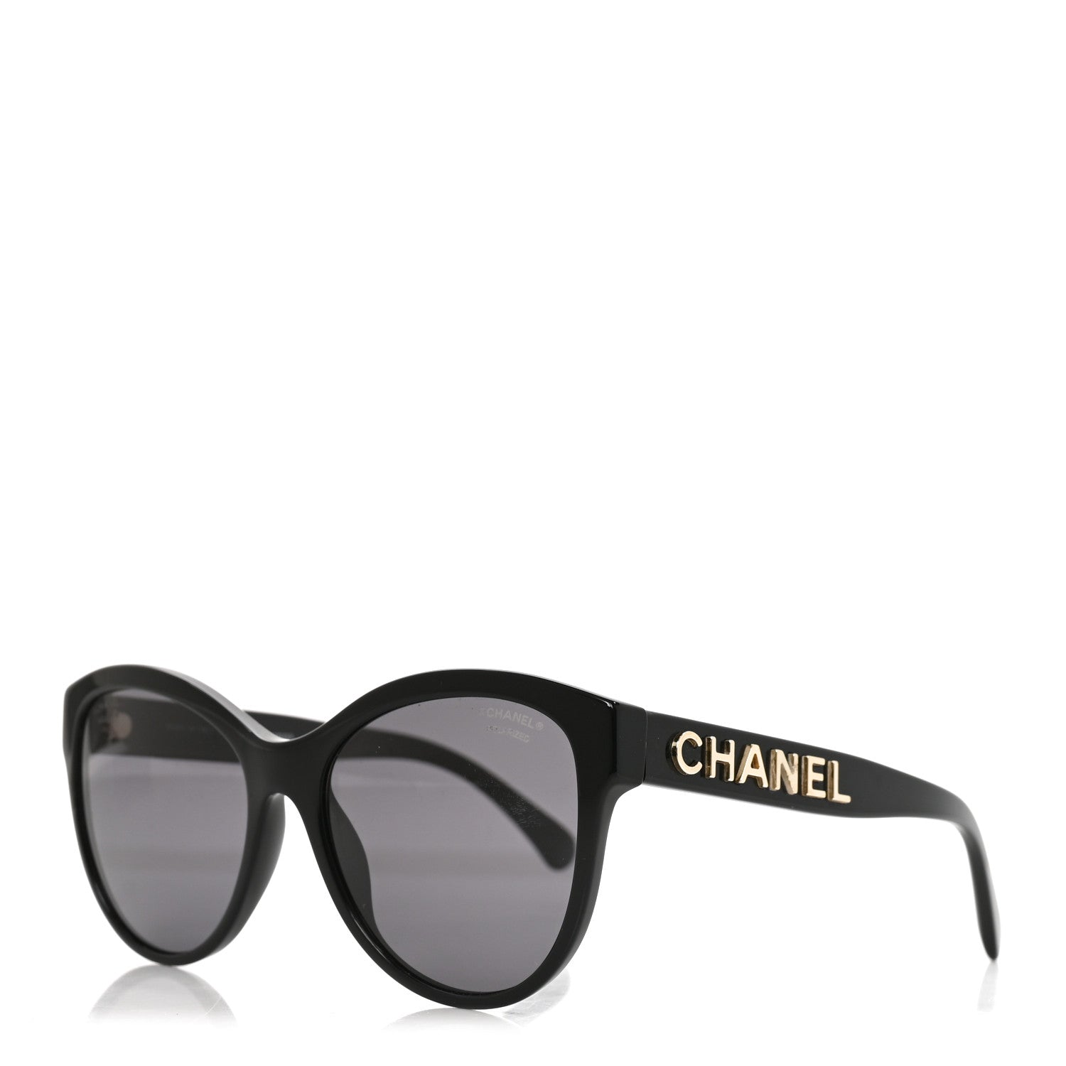 Chanel Acetate Pantos Logo Polarized Sunglasses 5458 Black 1 of 6