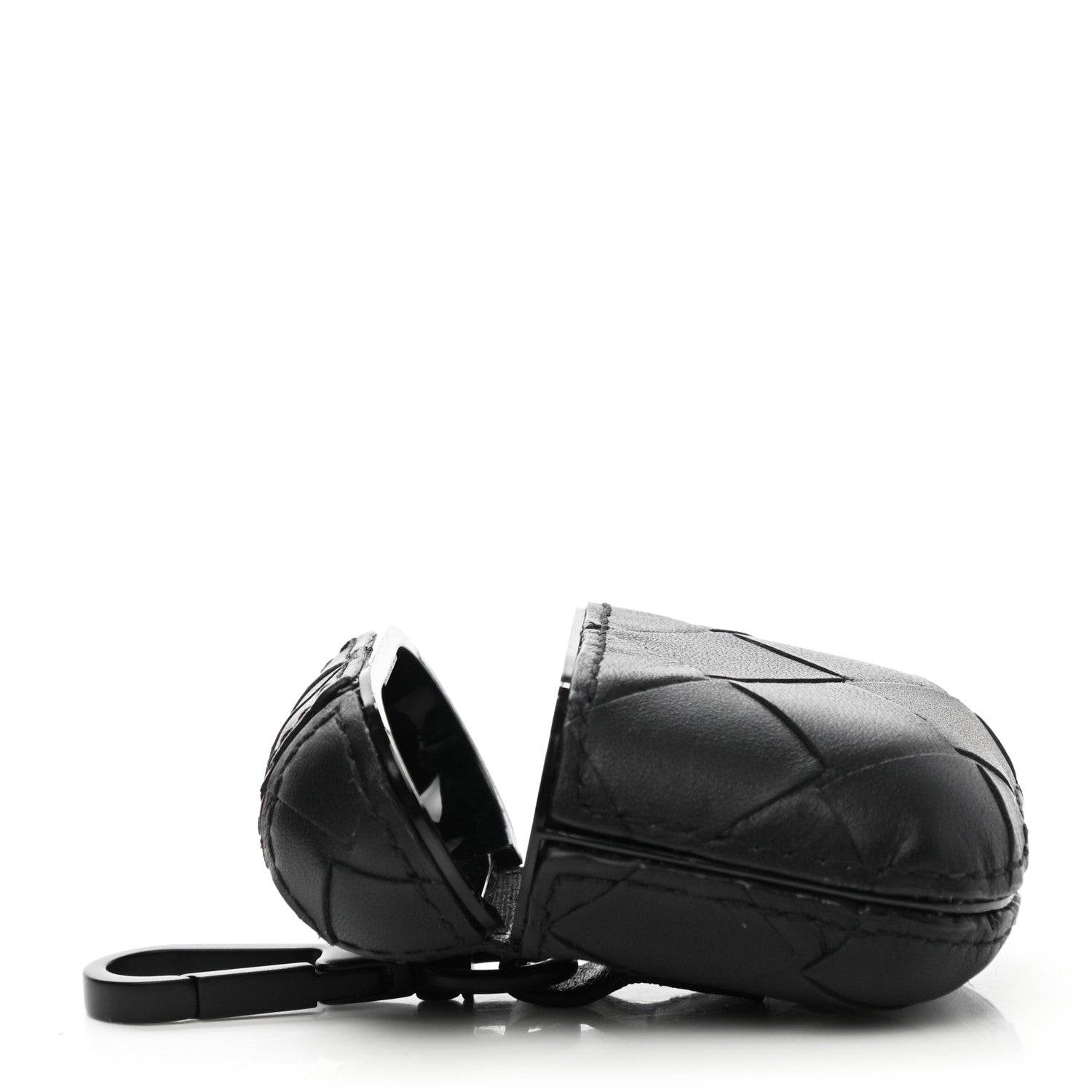 Bottega Veneta Nappa Intrecciato Airpods Case Black 4 of 4