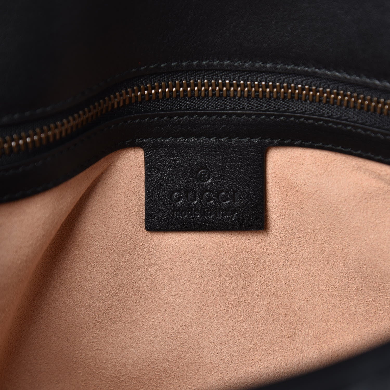 Gucci Calfskin Matelasse Studded Small Pearly GG Marmont Shoulder Bag Black 6 of 7