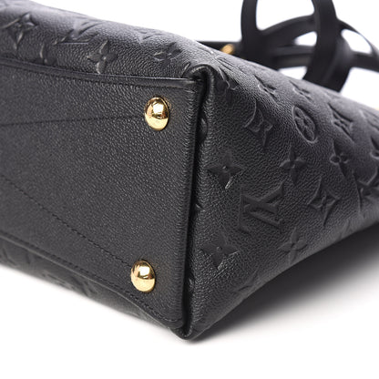 Louis Vuitton Empreinte V Tote MM Black 8 of 9