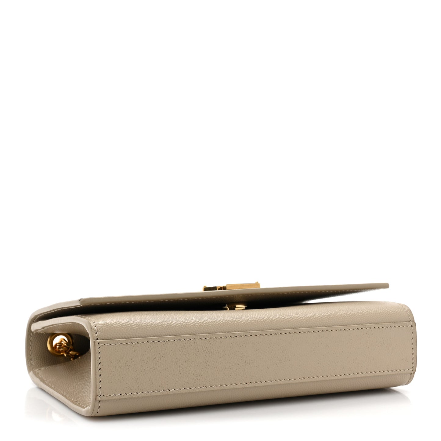Grain De Poudre Small Monogram Kate Satchel Dark Beige