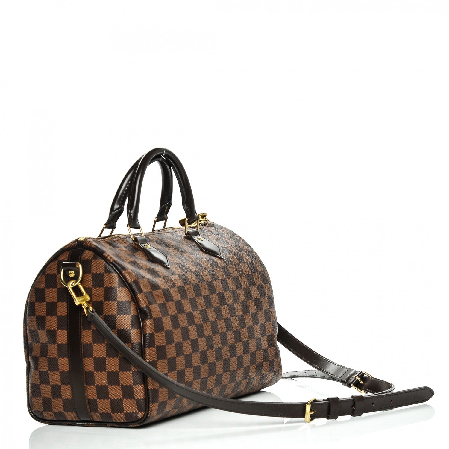 Louis Vuitton Damier Ebene Speedy Bandouliere 30 3 of 7