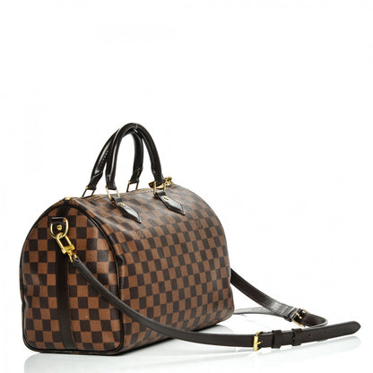 Louis Vuitton Damier Ebene Speedy Bandouliere 30 3 of 7