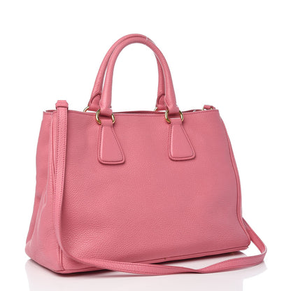 Prada Vitello Daino Tote Begonia 4 of 15