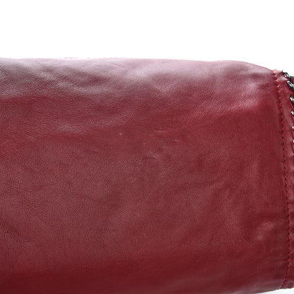 Chanel Smooth Calfskin Medium Luxe Ligne Bowler Red 12 of 14