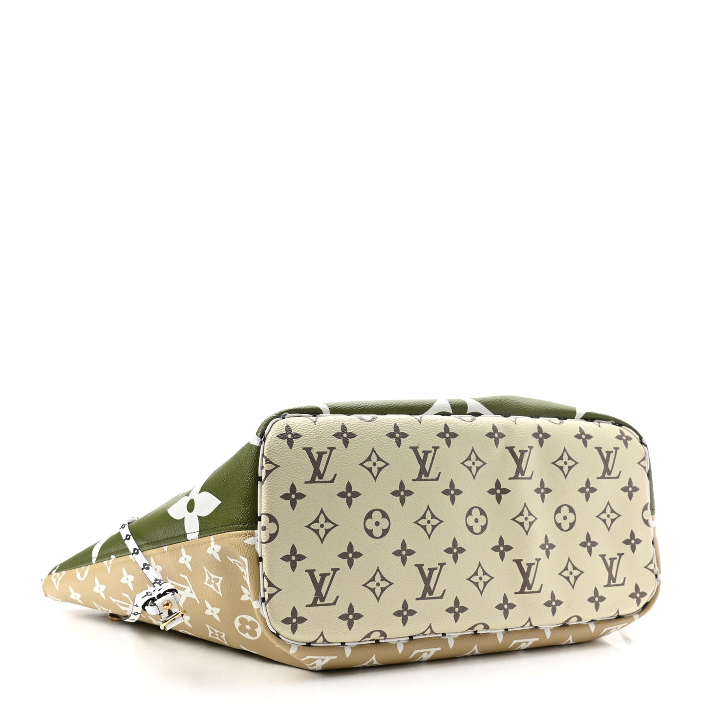 Monogram Giant Neverfull MM Kaki